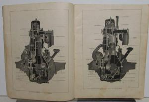 1926 Buick Standard Master Six Models Reference Book Owners Manual Original