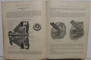1926 Buick Standard Master Six Models Reference Book Owners Manual Original