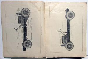 1926 Buick Standard Master Six Models Reference Book Owners Manual Original