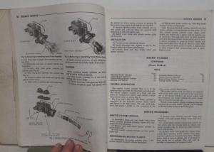 1973 Dodge Trucks 100-800 Series Service Shop Repair Manual Supplement