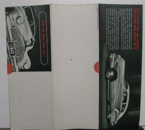 1942 Buick Sales Folder MAILER Highlight Features Equipment Original