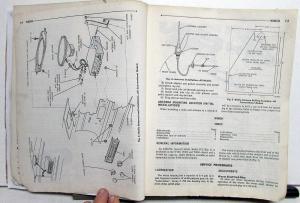 1969 1970 1971 Dodge Trucks 100-800 Series Service Shop Repair Manual