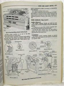 1968 Dodge Trucks 100-1000 Series Service Shop Repair Manual Supplement