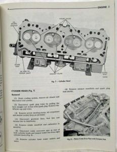 1968 Dodge Power Giant Engine Service Shop Repair Manual