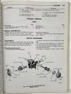1966 Dodge Truck Models 500-1000 Low Cab Forward & Tilt Cab Service Shop Manual