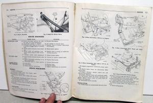 1966 Dodge Truck Models 100-800 Conventional 4x4 Forward Control Service Manual