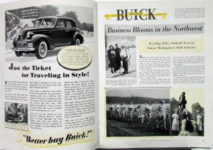 1939 Buick Magazine March Issue Vol 4 No 12 Original