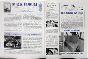 1939 Buick Magazine April Issue Vol 5 No 1 Original