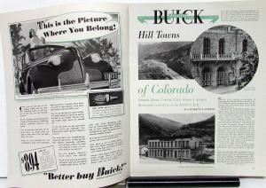 1939 Buick Magazine June Issue Vol 5 No 3 Original