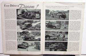 1939 1940 Buick Magazine Oct Issue V 5 N 7 Announcement Issue Sales Folder Orig