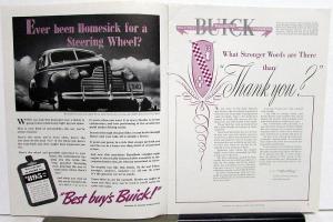 1939 1940 Buick Magazine Nov Issue V 5 N 8 With New Cars Original