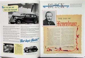 1939 Buick Magazine December Issue Vol 5 No 9 Original