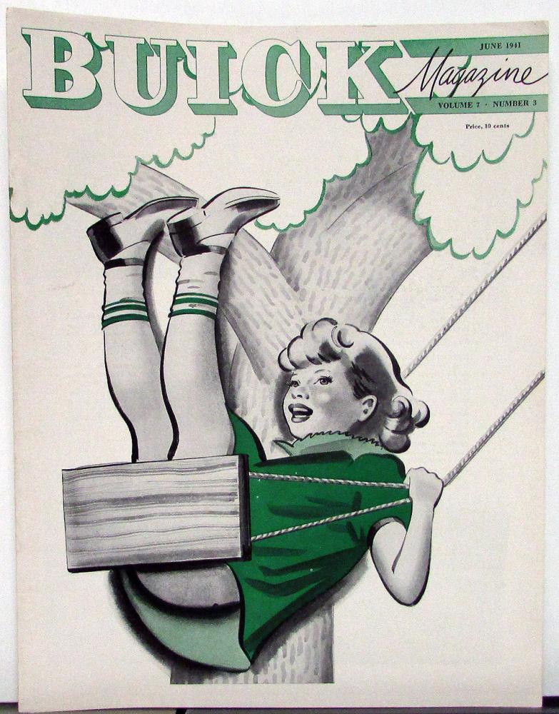 1941 Buick Magazine June Vol 7 No 3 Issue Original