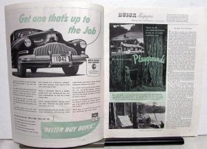 1942 Buick Magazine January Vol 7 No 10 Issue Original