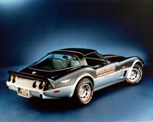 1978 Chevrolet Corvette Indianapolis 500 Official Pace Car Press Photo 0175