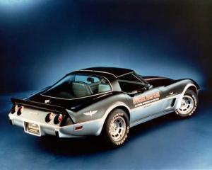 1978 Chevrolet Corvette Indianapolis 500 Official Pace Car Press Photo 0175