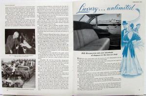 1951 Buick New Model Preview Issue Magazine February Vol 12 No 8 Original