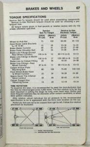 1975 AMC American Motors Gremlin Hornet Matador Service Specifications Handbook