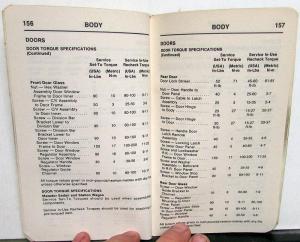 1977 AMC American Motors Pacer Gremlin Hornet Matador Specifications Handbook
