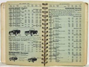 1963 NADA Official Used Car Price Guide - New England Edition