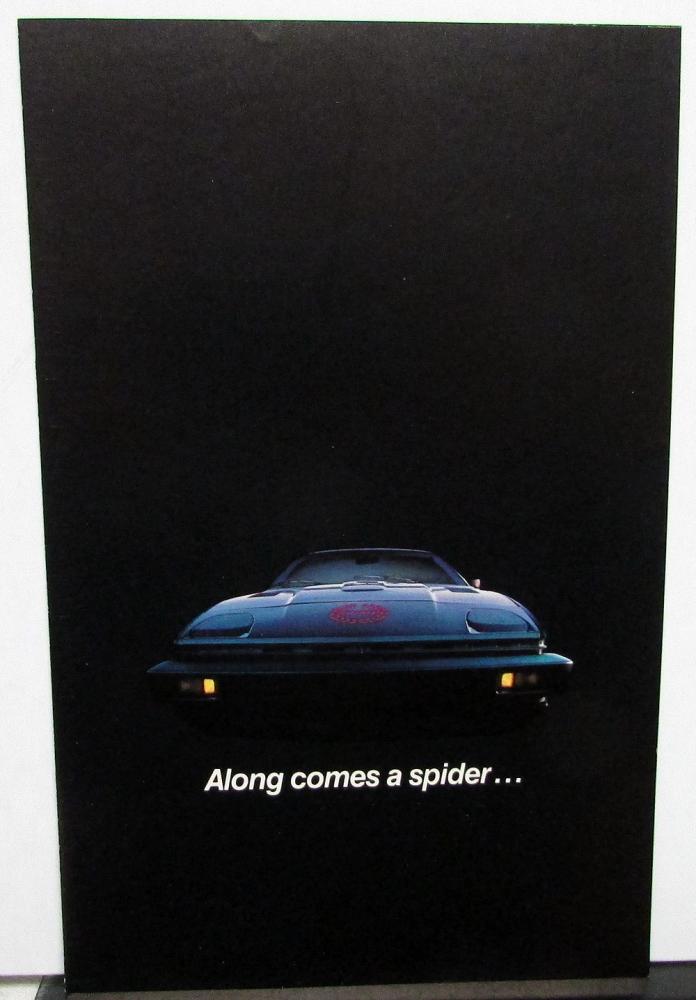 1980 Triumph TR7 Spider Dealer Sales Brochure Folder New Model Introduction