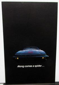 1980 Triumph TR7 Spider Dealer Sales Brochure Folder New Model Introduction