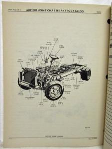 1969-1977 Dodge Motor Home Chassis Illustrated Parts Catalog