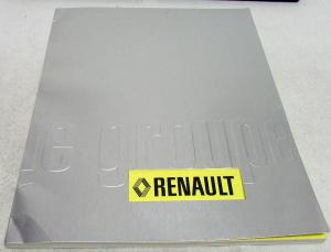 1974 Renault Corporate Summary Retrospective Report Booklet History Progression