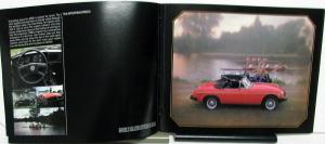 1980 MG Dealer Sales Brochure MGB Features & Specifications Original