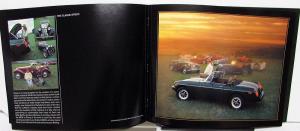 1980 MG Dealer Sales Brochure MGB Features & Specifications Original