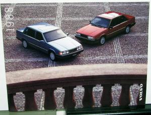 1988 Volvo Dealer Sales Brochure Full Line 240 740 760 780 Features Specs