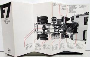 1980 Volvo Diesel Trucks Dealer Sales Brochures Folders Pair F7 Guide Questions
