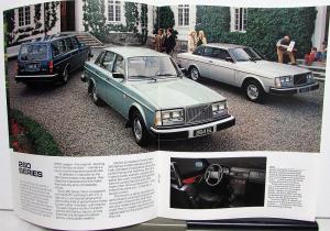 1978 Volvo Dealer Sales Brochure 240 260 Series Full Line Features & Specs