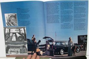 1974 Volvo Dealer Sales Brochure Full Line Car Safety Features