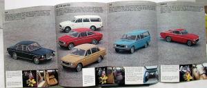 1971 Volvo Full Line Sales Brochure Set 142 144 145 164 1800 E
