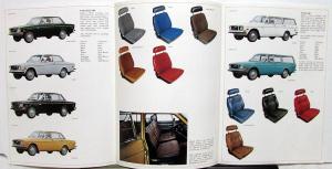 1971 Volvo Full Line Sales Brochure Set 142 144 145 164 1800 E