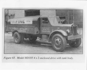 1940s Sterling HD105 Oil Tanker Truck Press Photo 0020