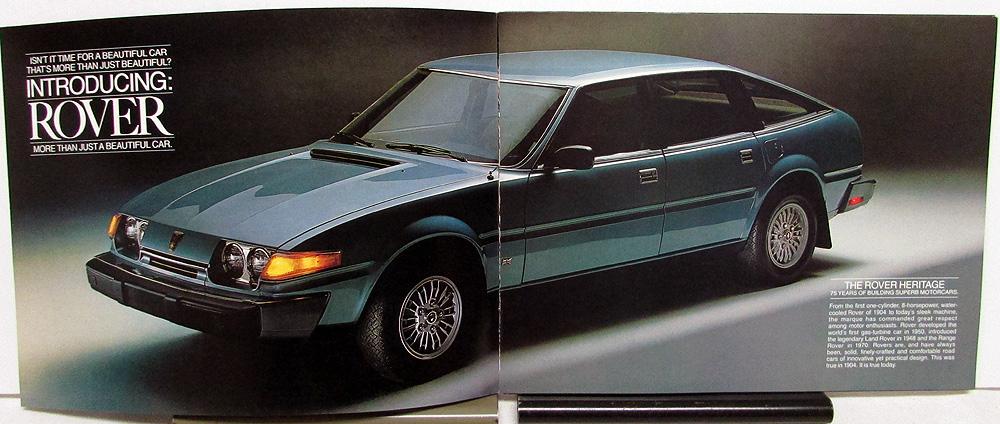 1980 Rover 3500 Dealer Sales Brochure Features & Specifications