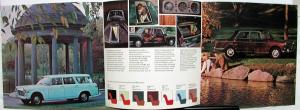 1968 Peugeot Dealer Sales Brochure Folder 404 Models Sedan Station Wagon