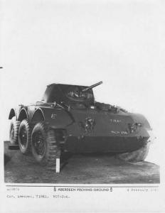 1949 Chevrolet Armored Car T19E1 Prototype Press Photo 0189