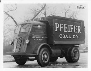1949 Autocar U50 Pfeifer Coal Co Truck Press Photo 0001