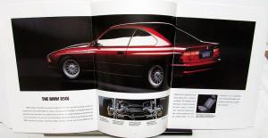 1991 BMW Sales Brochure 850i 750iL 7 Series 5 Series 3 Series 318is M Series