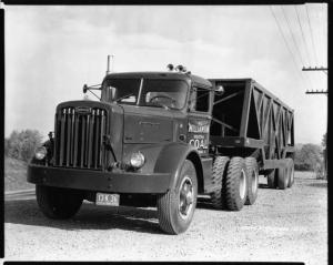 1951 Autocar Diesel H D Williamson Industrial Coal Truck Press Photo 0005