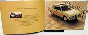 1973 Audi Dealer Prestige Sales Brochure Best Of Seven Great Cars 100 Series