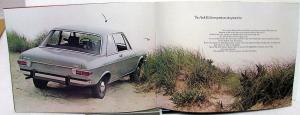 1973 Audi Dealer Prestige Sales Brochure Best Of Seven Great Cars 100 Series