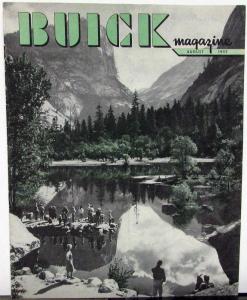 1952 Buick Magazine August Vol 14 No 2 Original With Travel Articles