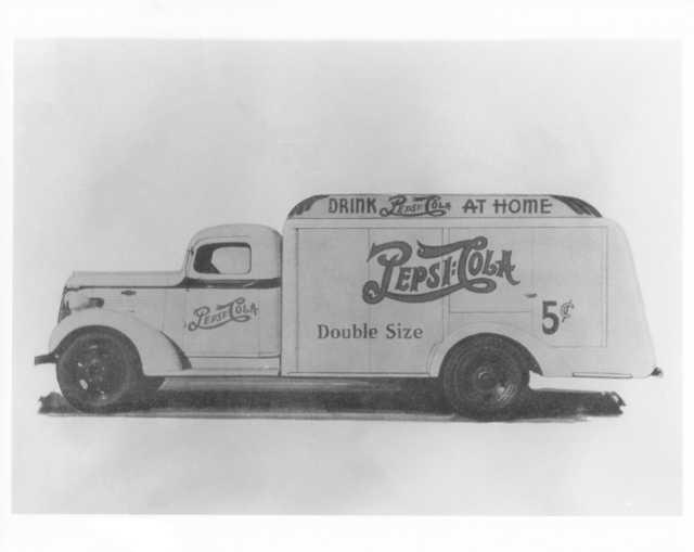 1938 Chevrolet Pepsi-Cola with Boyertown Body Truck Press Photo 0191