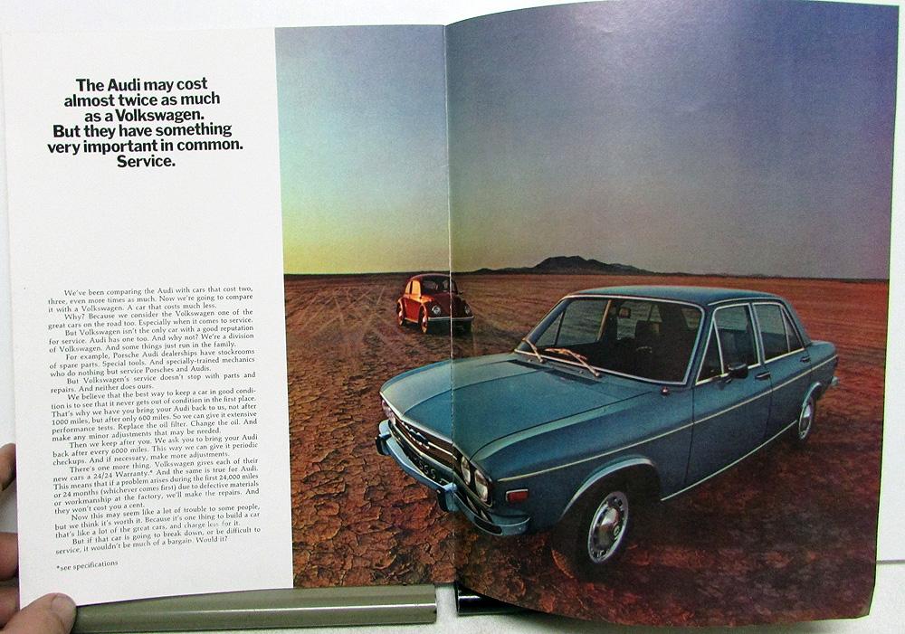 1968 Audi Literature Collection Brochure History Post… | AutoPaper