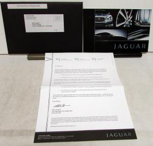2009 Jaguar Dealer Sales Brochure Booklet XF XJ XK Models With Letter & Envelope
