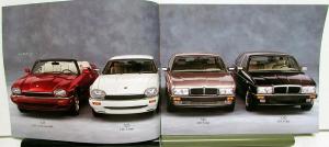 1994 Jaguar Dealer Sales Brochure XJS Convertible & Coupe XJ6 XJ12